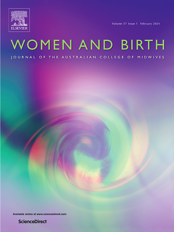 Go to journal home page - Women and Birth